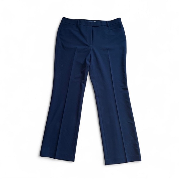 NWT Tommy Hilfiger Navy Blue Bootcut Princeton Trousers - Picture 1 of 3